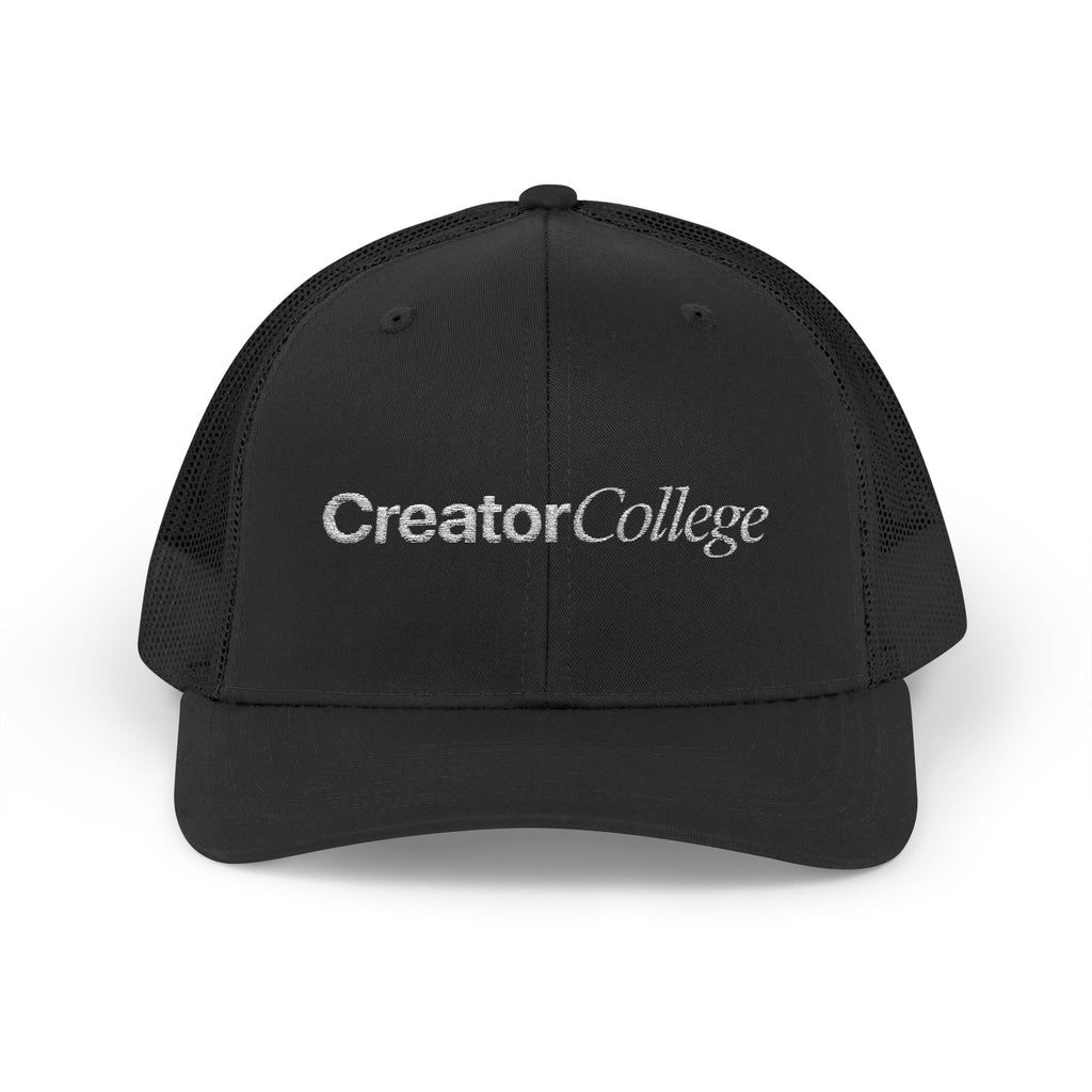 Creator College Trucker Cap - Black