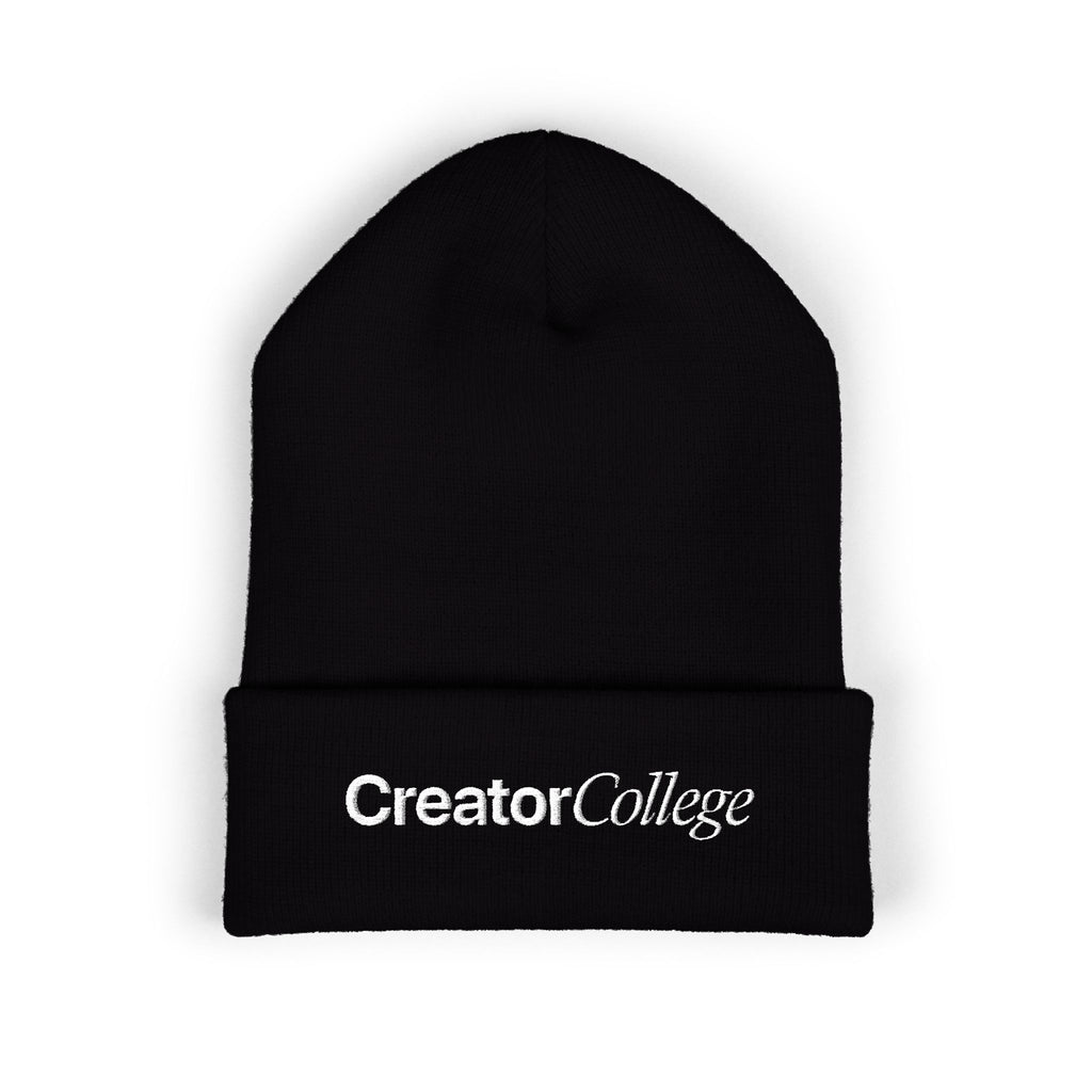 Creator College Embroidered Beanie - Black